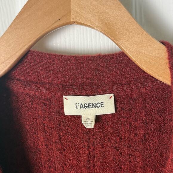 L’agence Talullah Jeweled Button Cardigan L - Picture 7 of 9